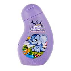 شامپو بدن کرمی بنفش کودک 250 میلی لیتر اکتیو